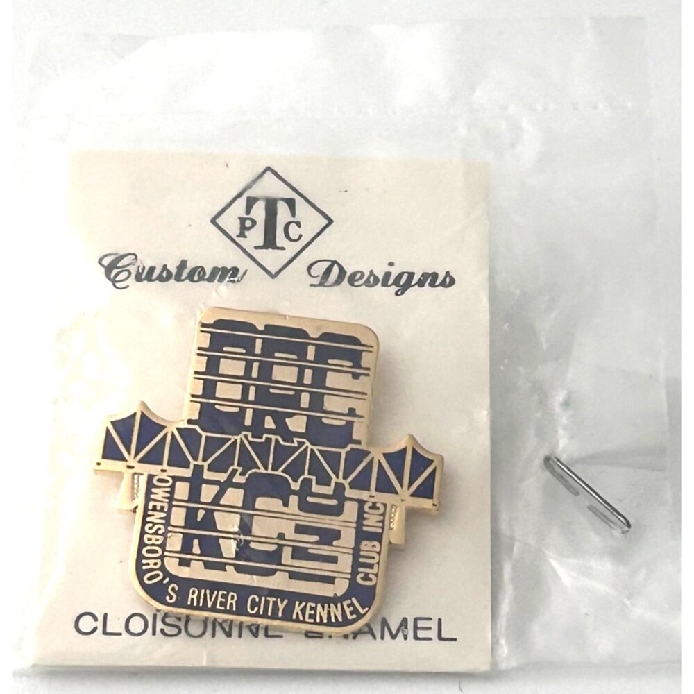 Owensboro River City Kennel Club Cloisonné Enamel Pin By PTC Custom Designs